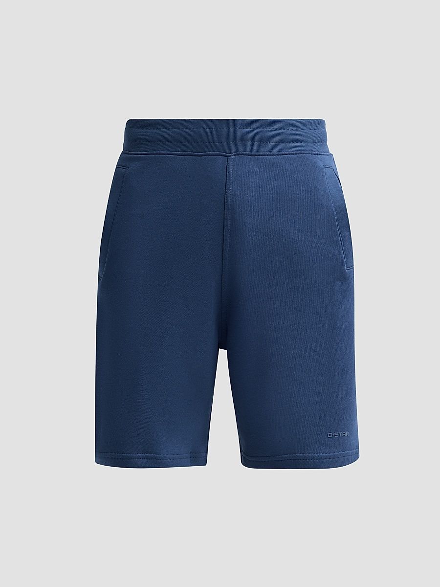 Men's Appliqué Logo Back Shorts - Dark Denim - Size XXL