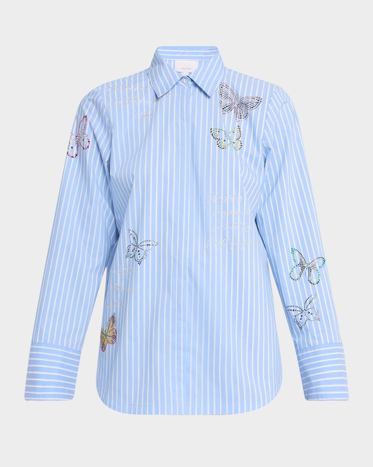 Lisa Butterfly Long-Sleeve Shirt