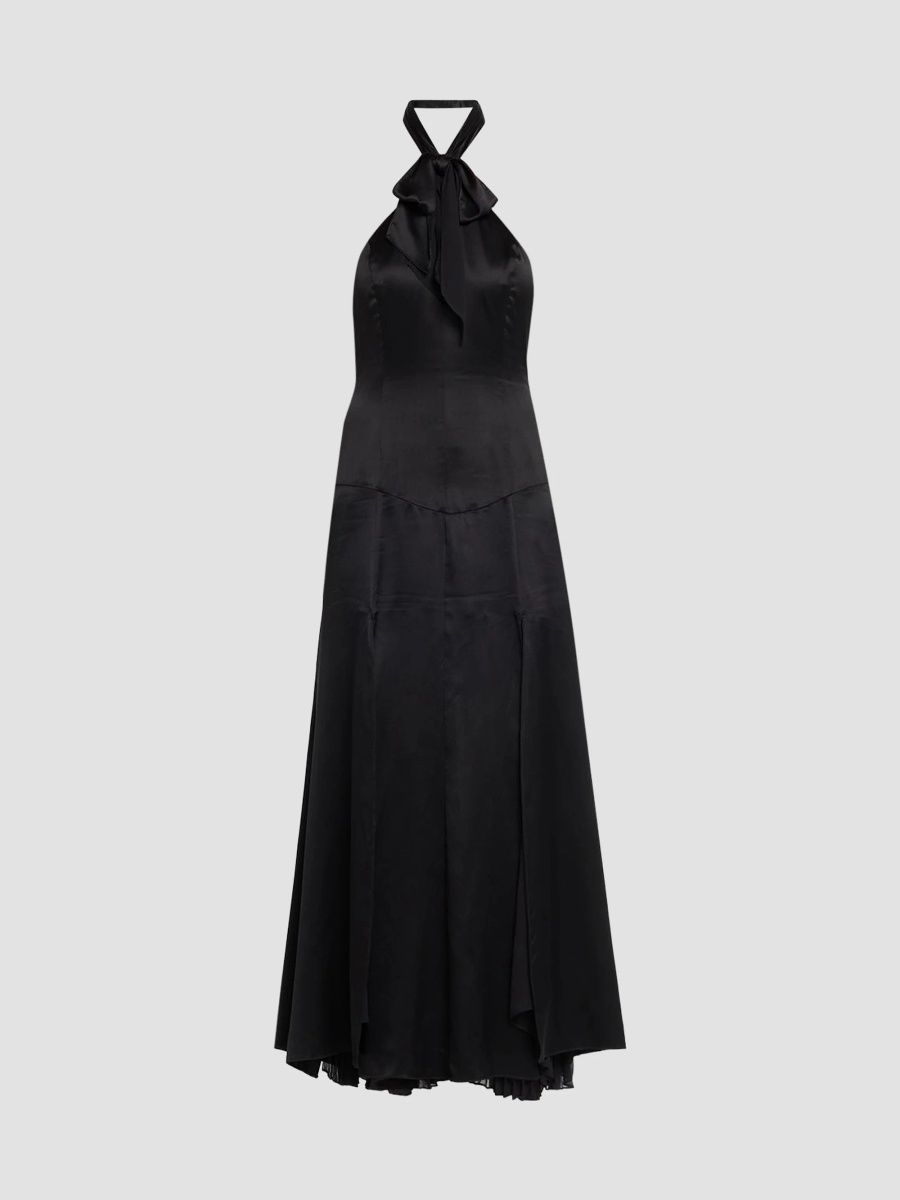 Women's Monroe Halter Maxi Dress - Black - Size 16