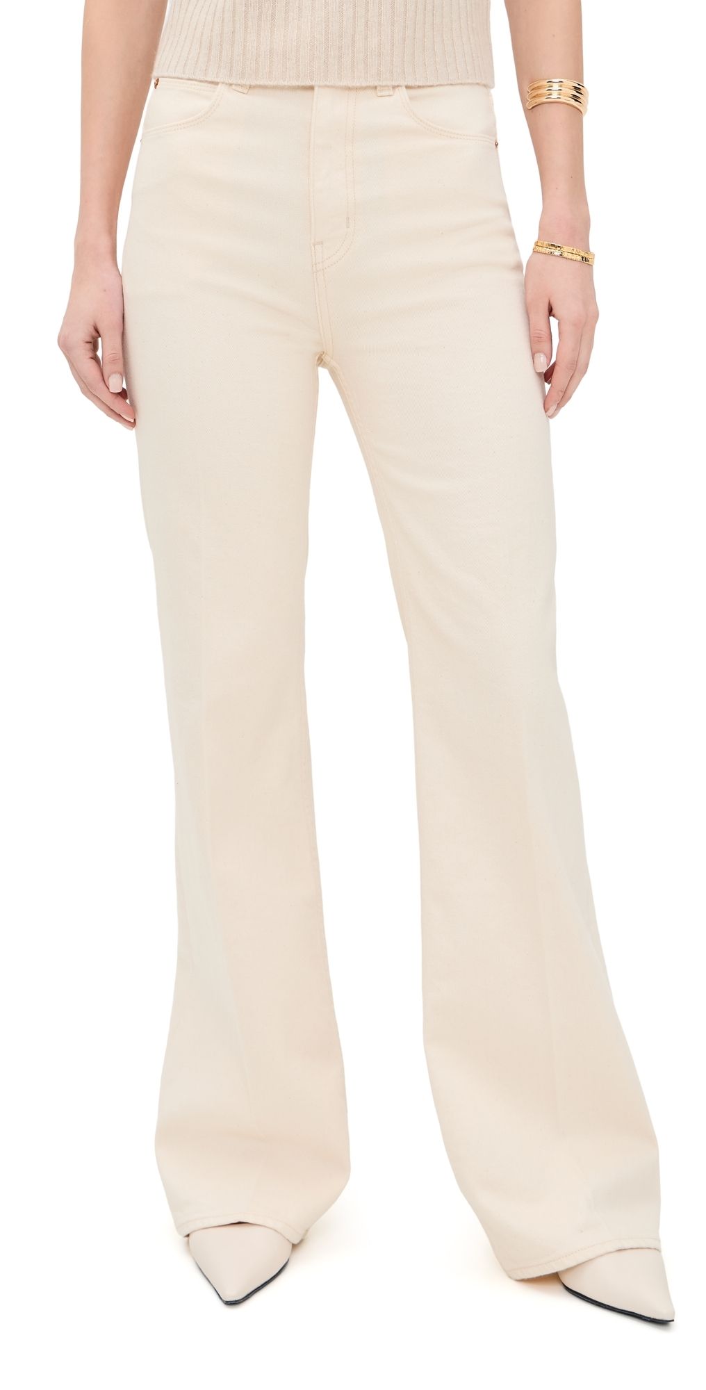 Jamie Haller The Crease Jeans Ecru 25