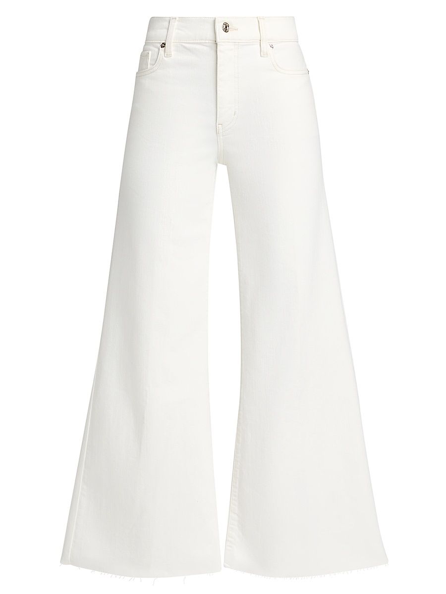 Women's Le Palazzo Crop Jeans - Au Natural Clean Raw - Size 31