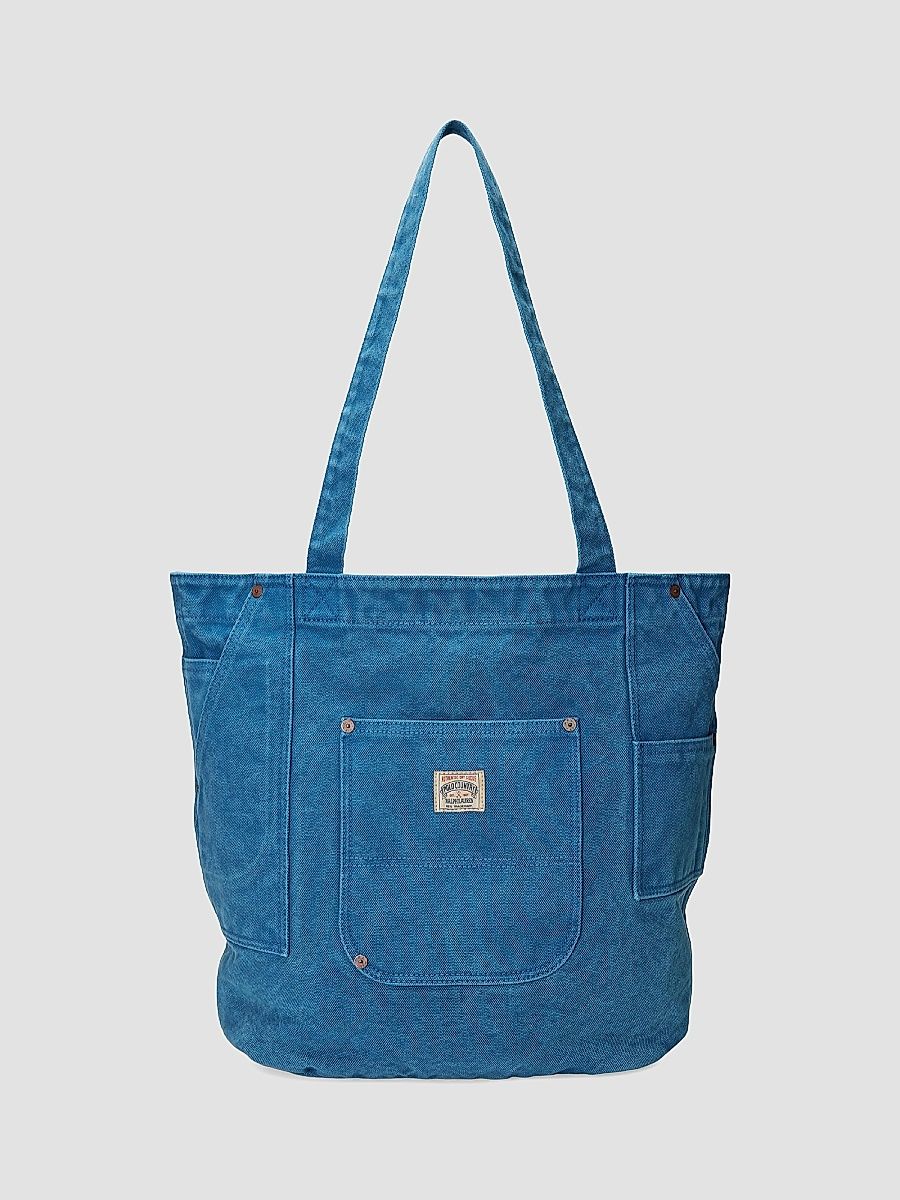 Polo Ralph Lauren Men's Workwear Cotton Canvas Tote - Washed Blue
