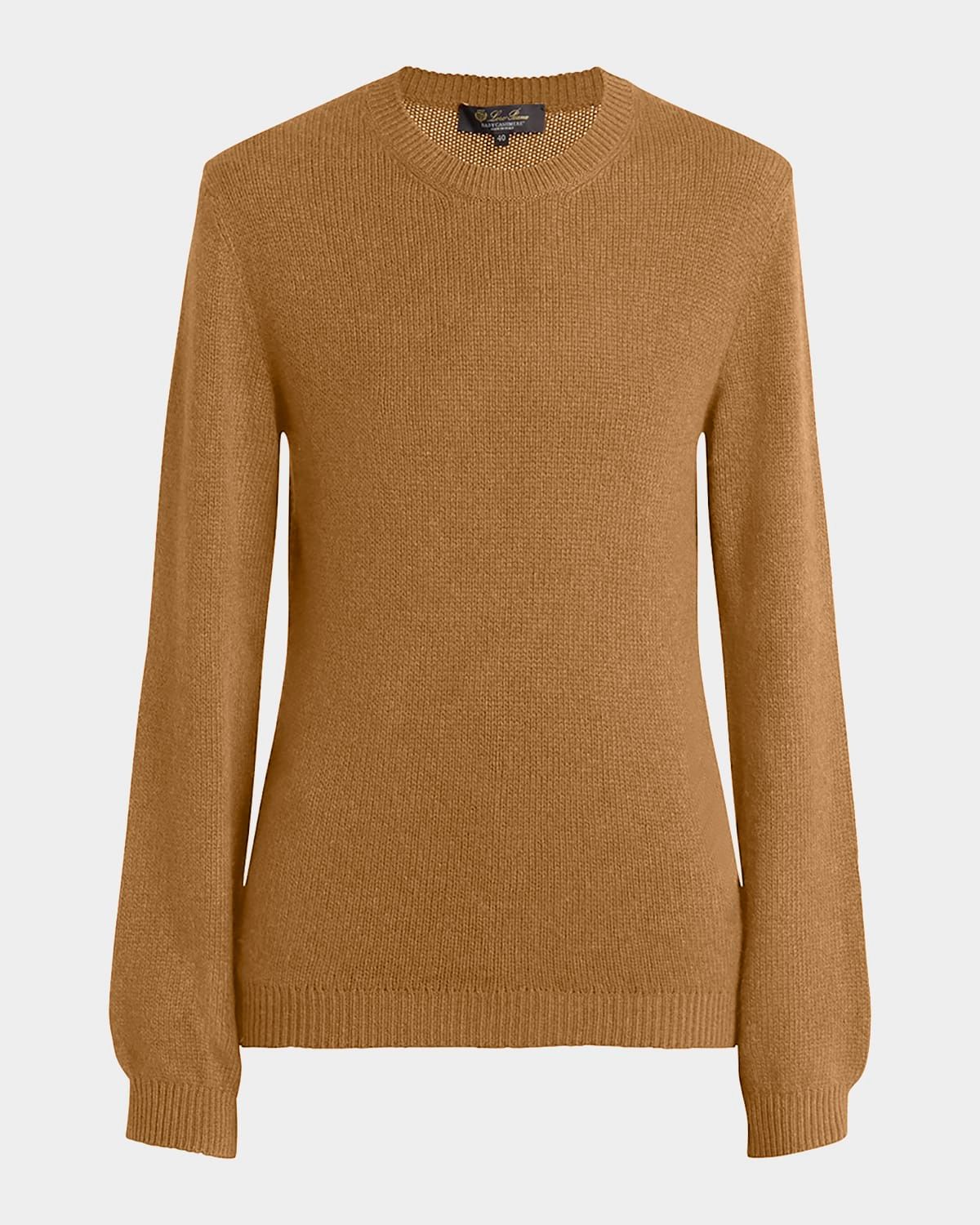 Fobello Crewneck Baby Cashmere Top