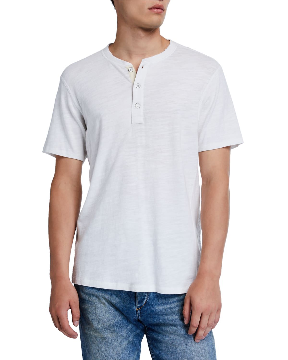 Men & apos;s Standard Issue Short-Sleeve Henley T-Shirt