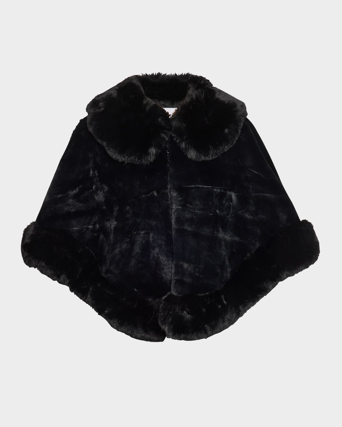 Faux Fur Cape
