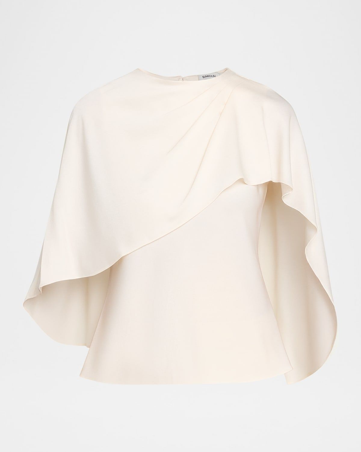 Eliora Satin Cape Top