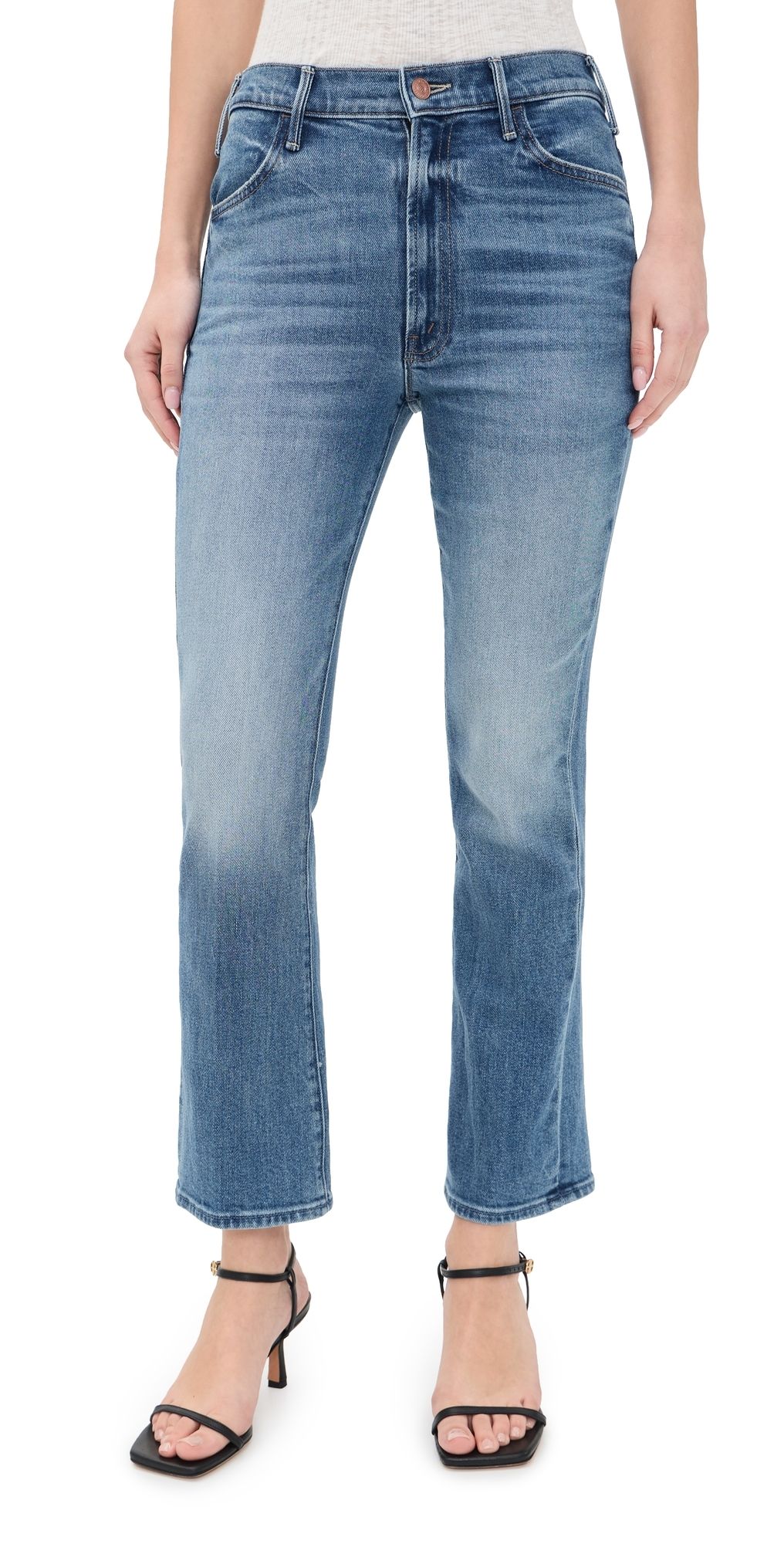 MOTHER The Hustler Flood Jeans All Your Eggs In One Basket 33