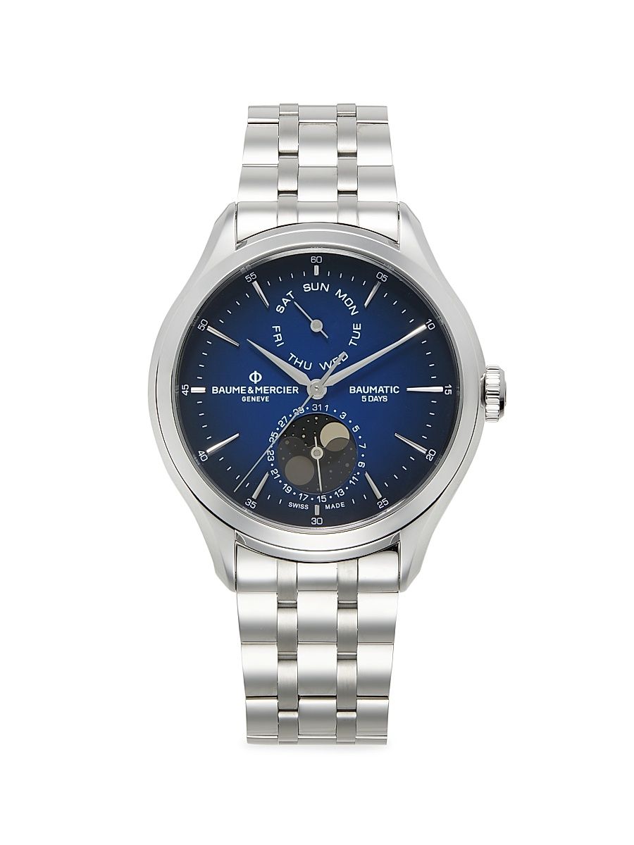 Men's Clifton 10725 Stainless Steel Bracelet Watch/42MM - Steel