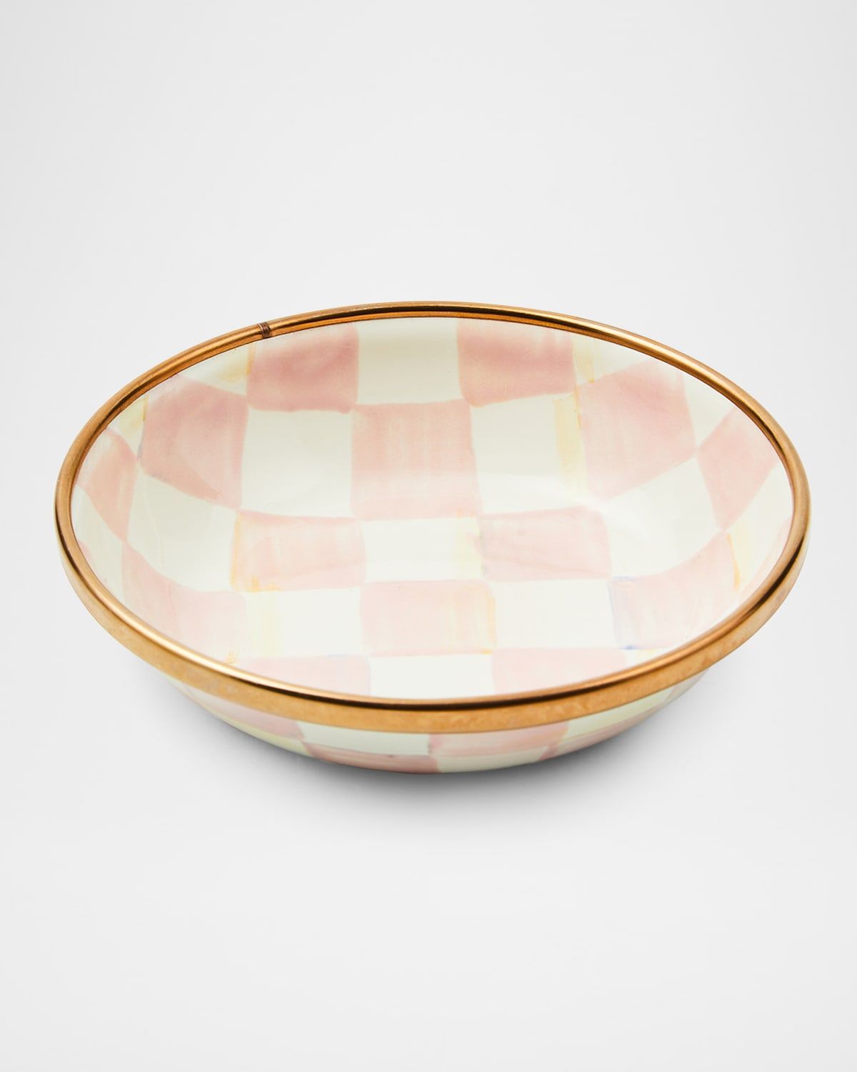 Rosy Check Dipping Bowl