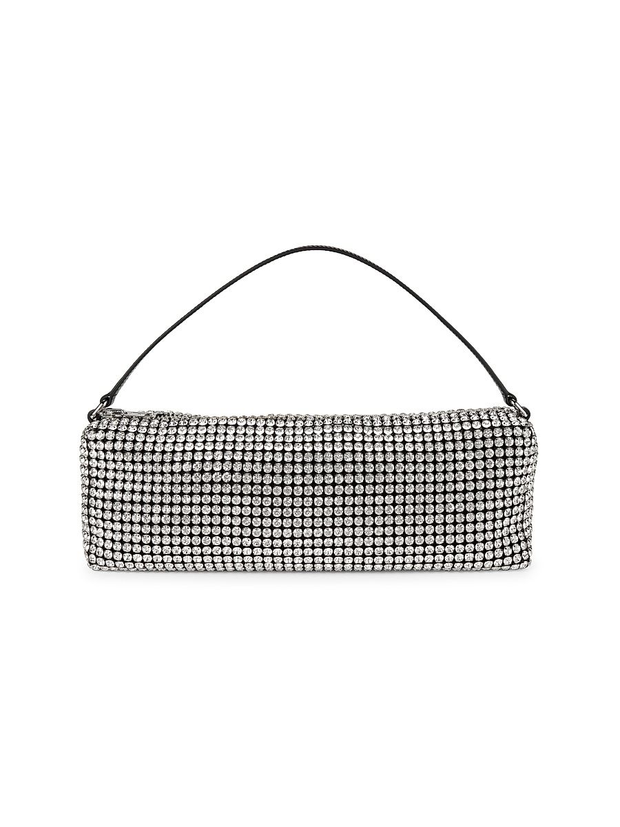 Women's Heiress Flex Crystal-Embellished Bag - White