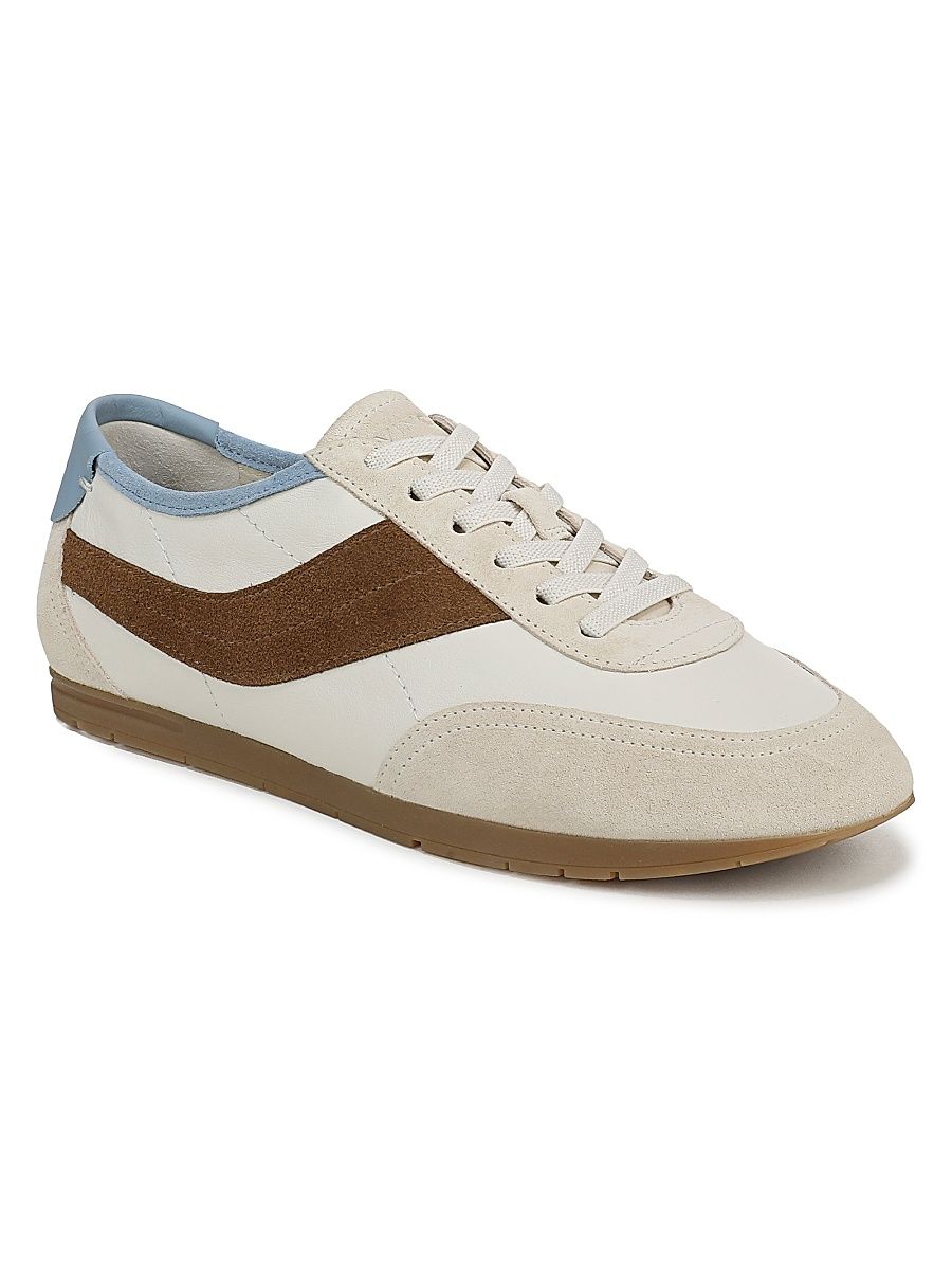 Women's La Runner Leather & Suede Sneakers - Moonlight Elmwood - Size 11