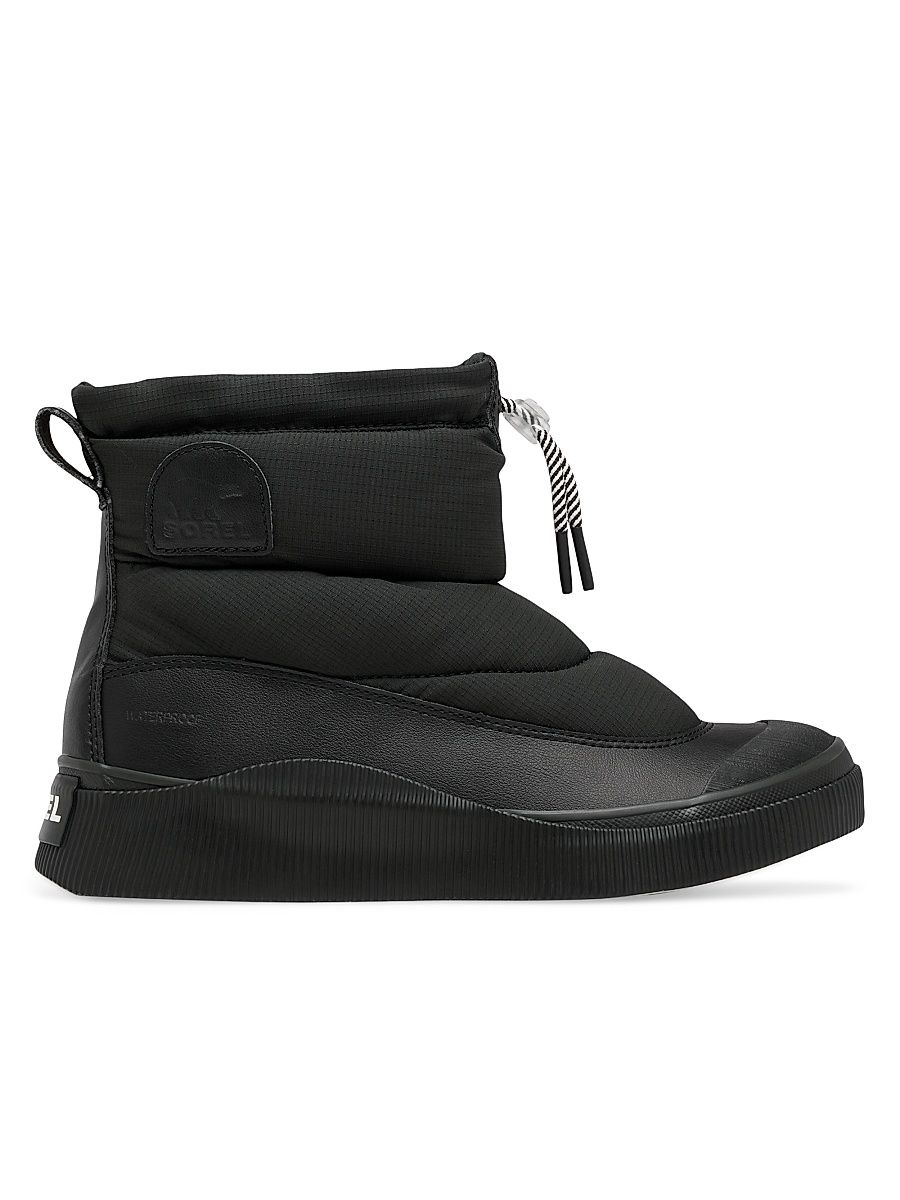 Women's Out N About Puffy Waterproof Boots - Black Chalk - Size 8