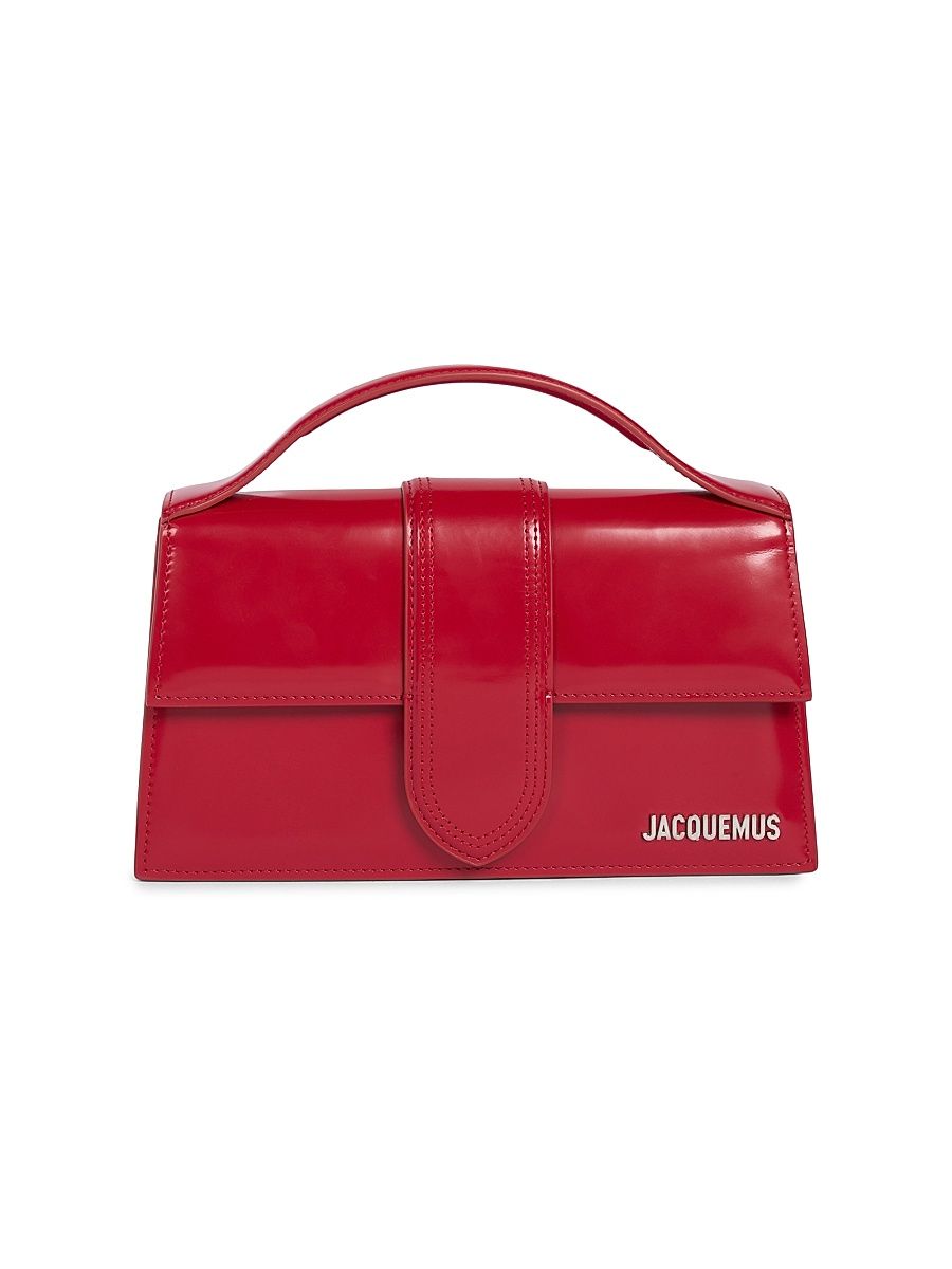 Women's Le Grand Bambino Patent Leather Crossbody Bag - Red