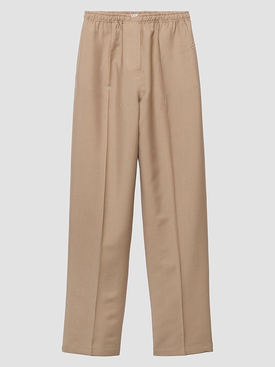 Women's Light Mohair Pants - Brown - Size 10