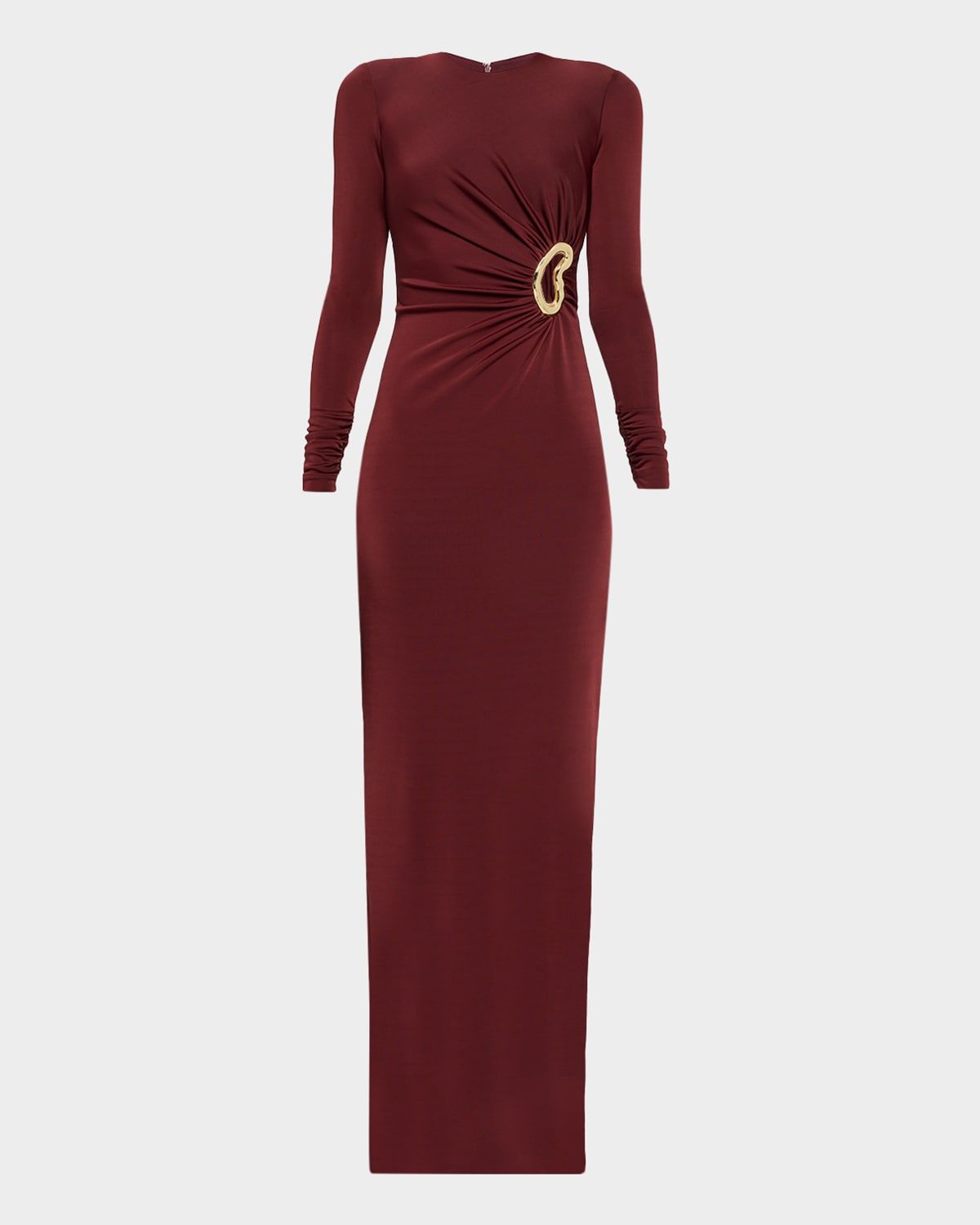 Mischa Cutout Jersey Column Gown