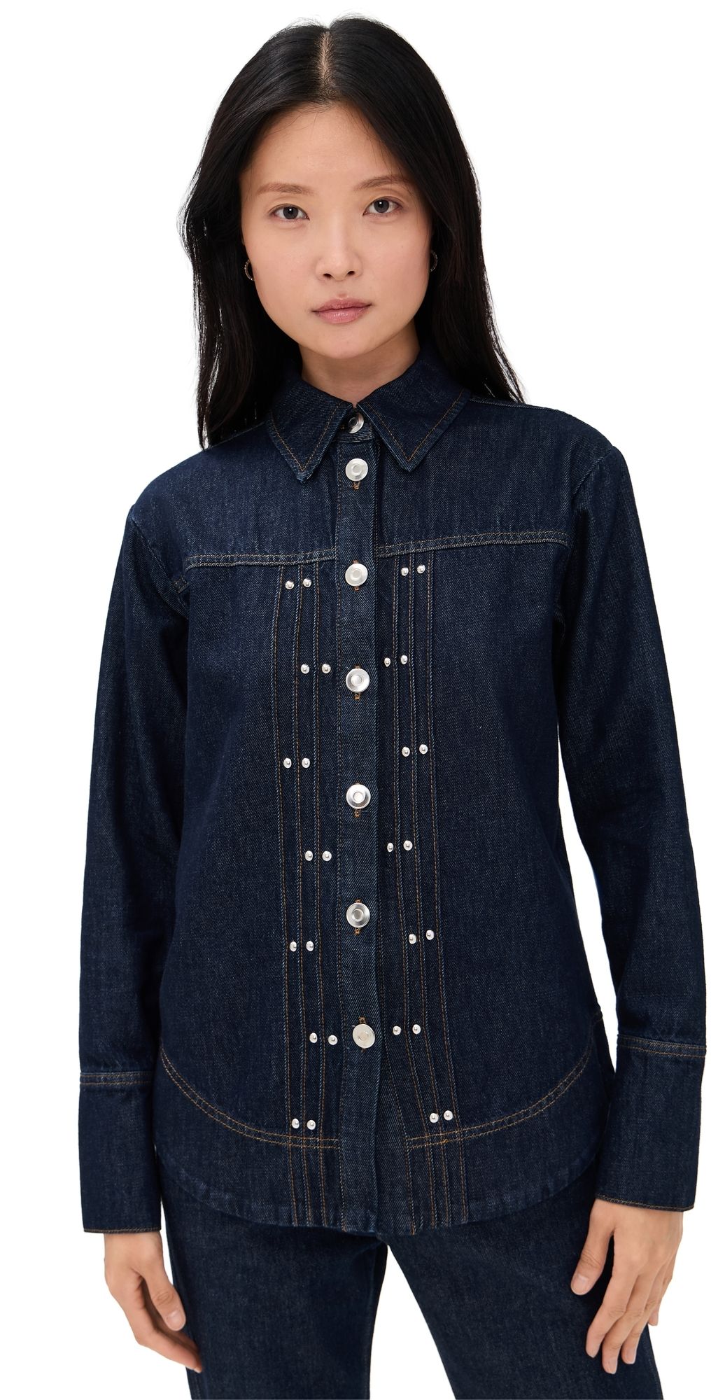 ALIGNE Fog Denim Shirt Indigo 0