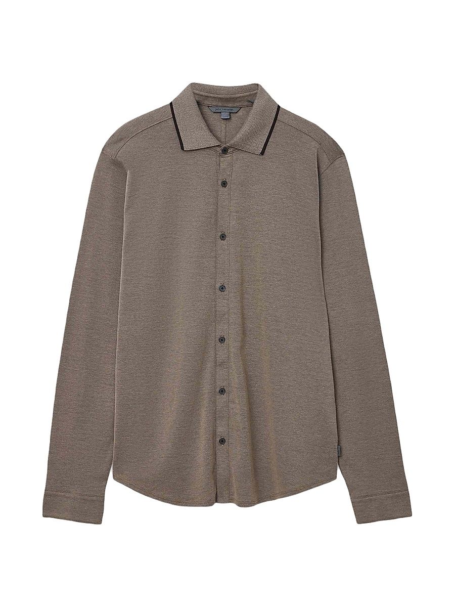 Men's Drewce Birdseye Shirt - Twig - Size XL