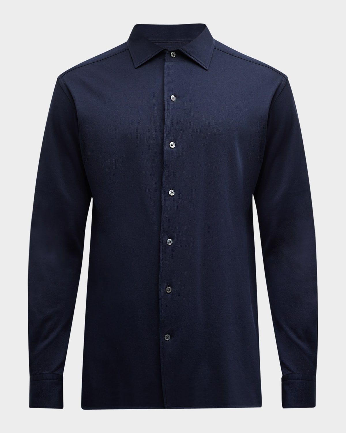 Men & apos;s Cashmere Jersey Sport Shirt