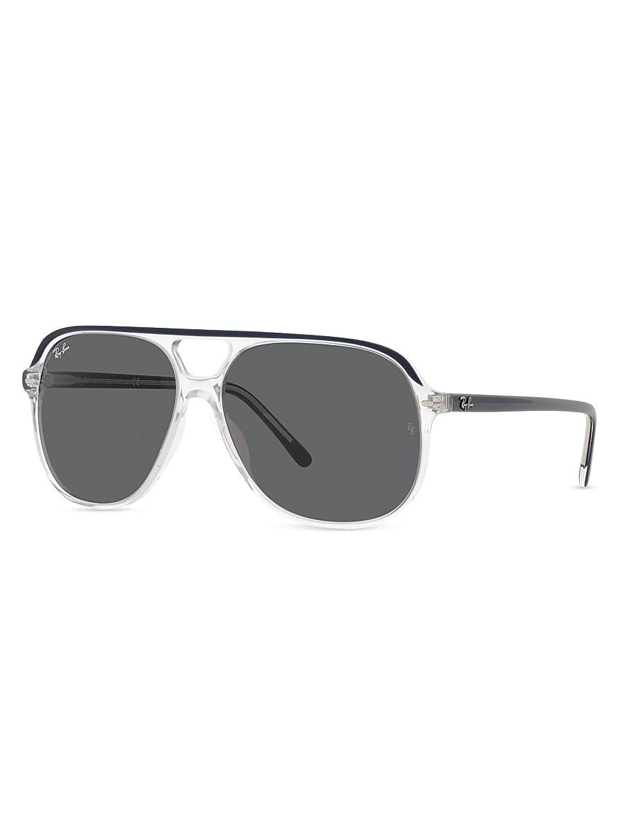 Men's RB2198 14MM Bill Square Sunglasses - Blue