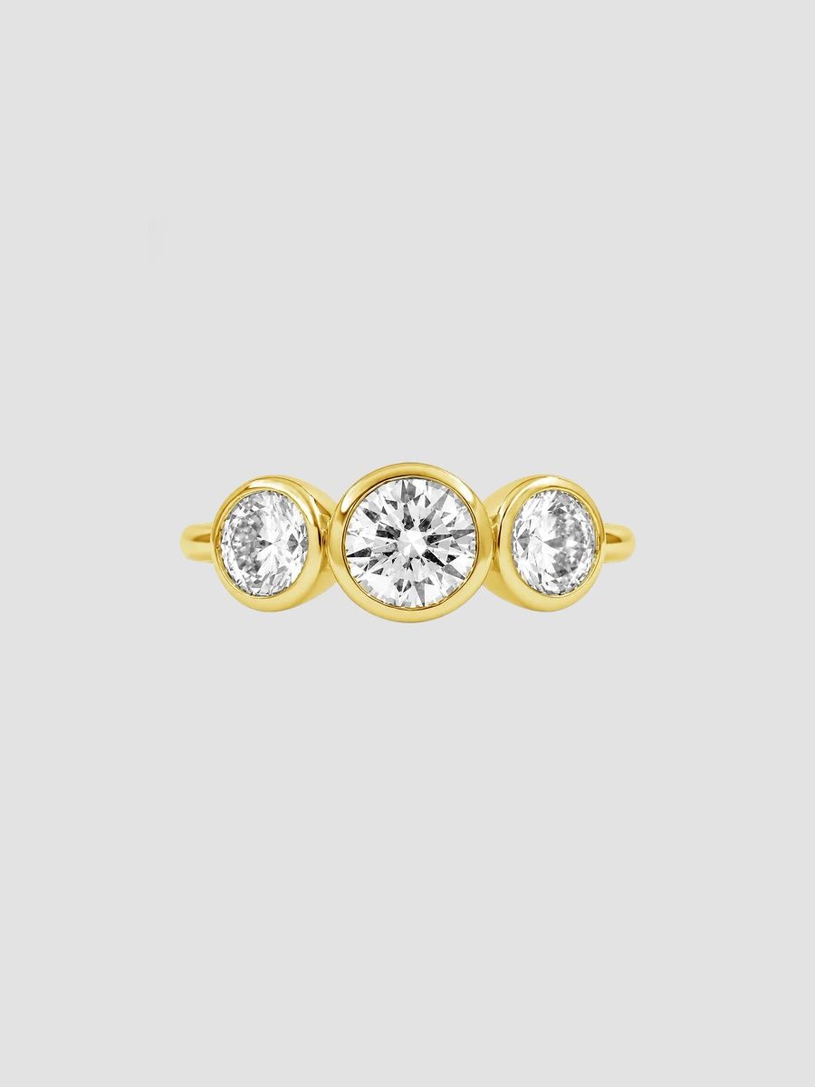 Women's 18K Yellow Gold & 2.50 TCW Lab-Grown Diamond Ring - Yellow Gold - Size 7
