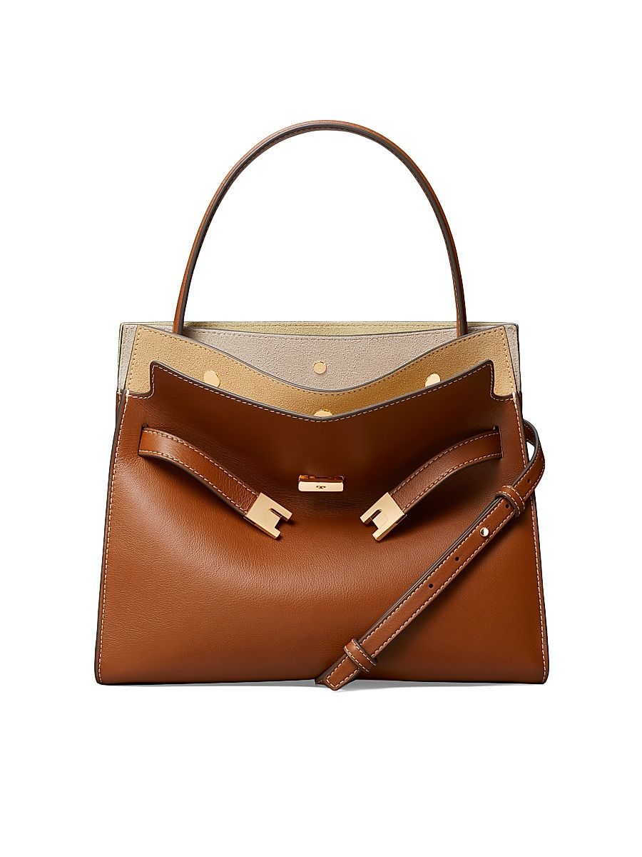 Women's Lee Radziwill Small Leather Top Handle Bag - Aged Tan