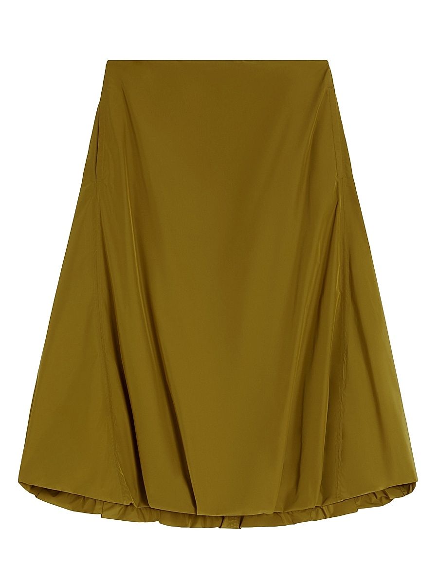 Women's Water Repellent Taffeta Skirt - Olive Green - Size 16
