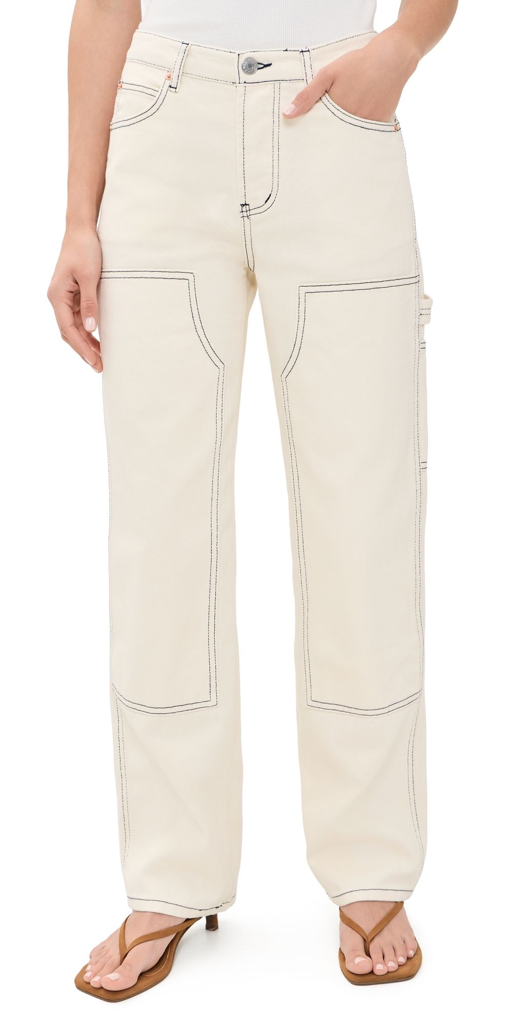 PARKE Carpenter Jeans Cream 23