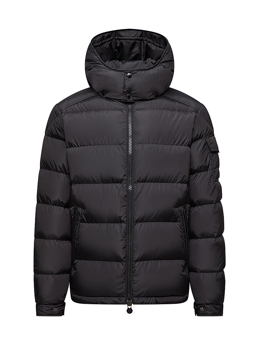 Men's Moncler Maya Matte Puffer Jacket - Black - Size XXXXL