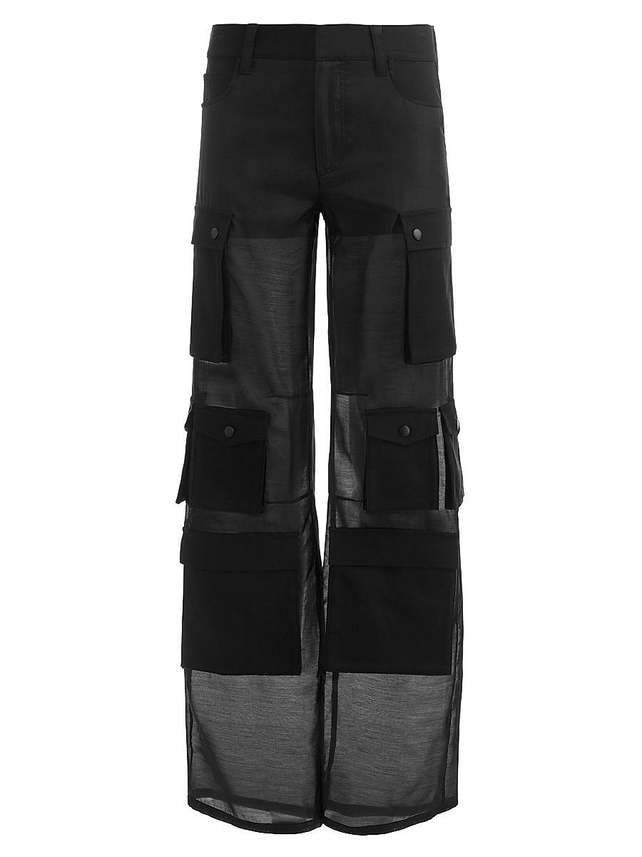 Women's Olympia Cargo Pants - Black - Size 0