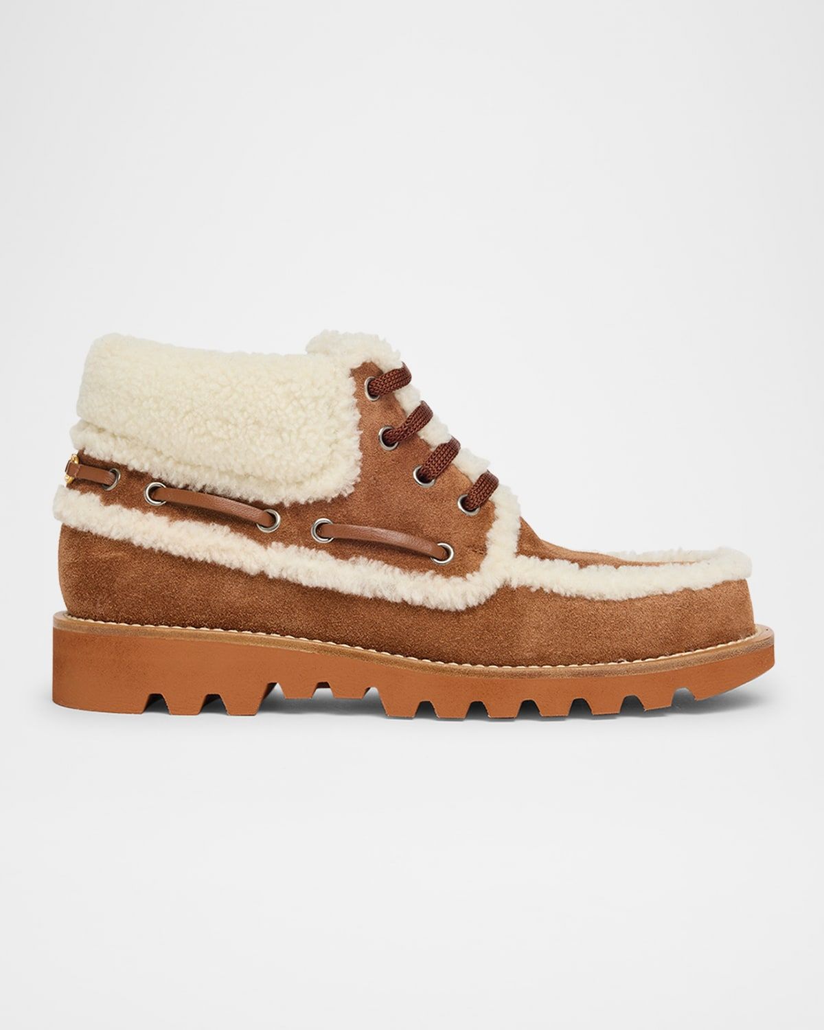 Palm Avenue Desert Goat Shearling Booties