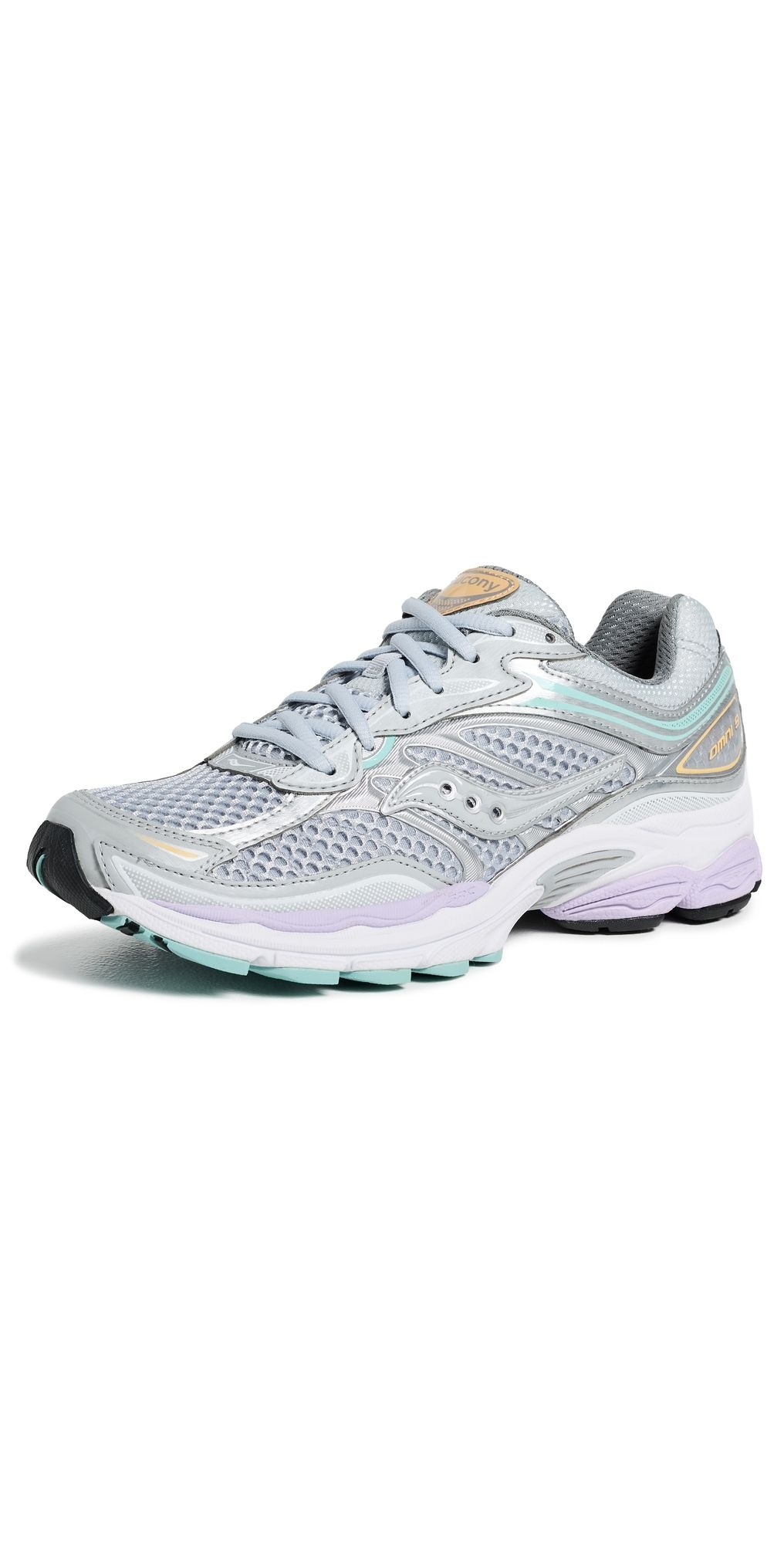 Saucony Progrid Omni 9 Sneakers Grey/Orchid 11