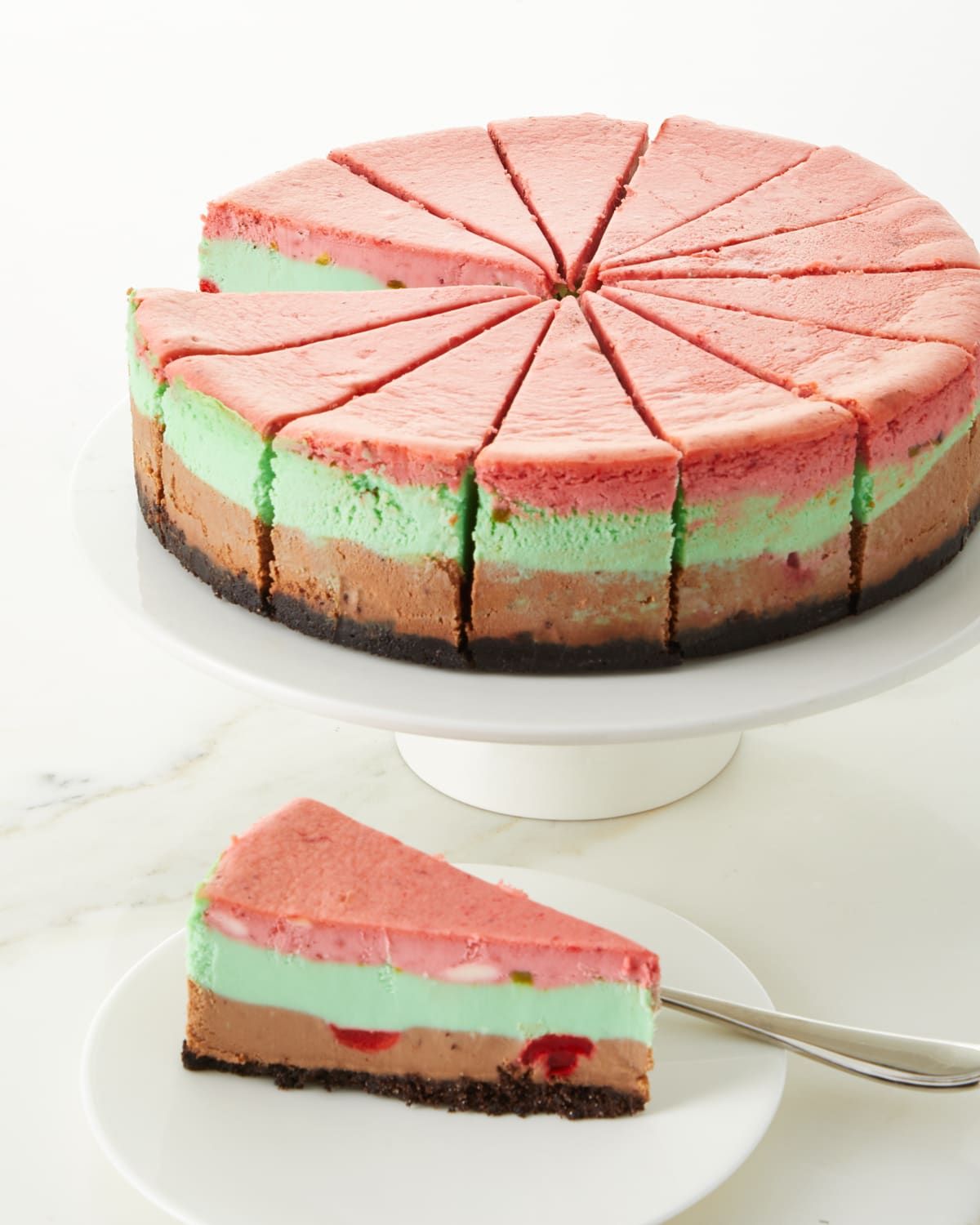 Spumoni Cheesecake