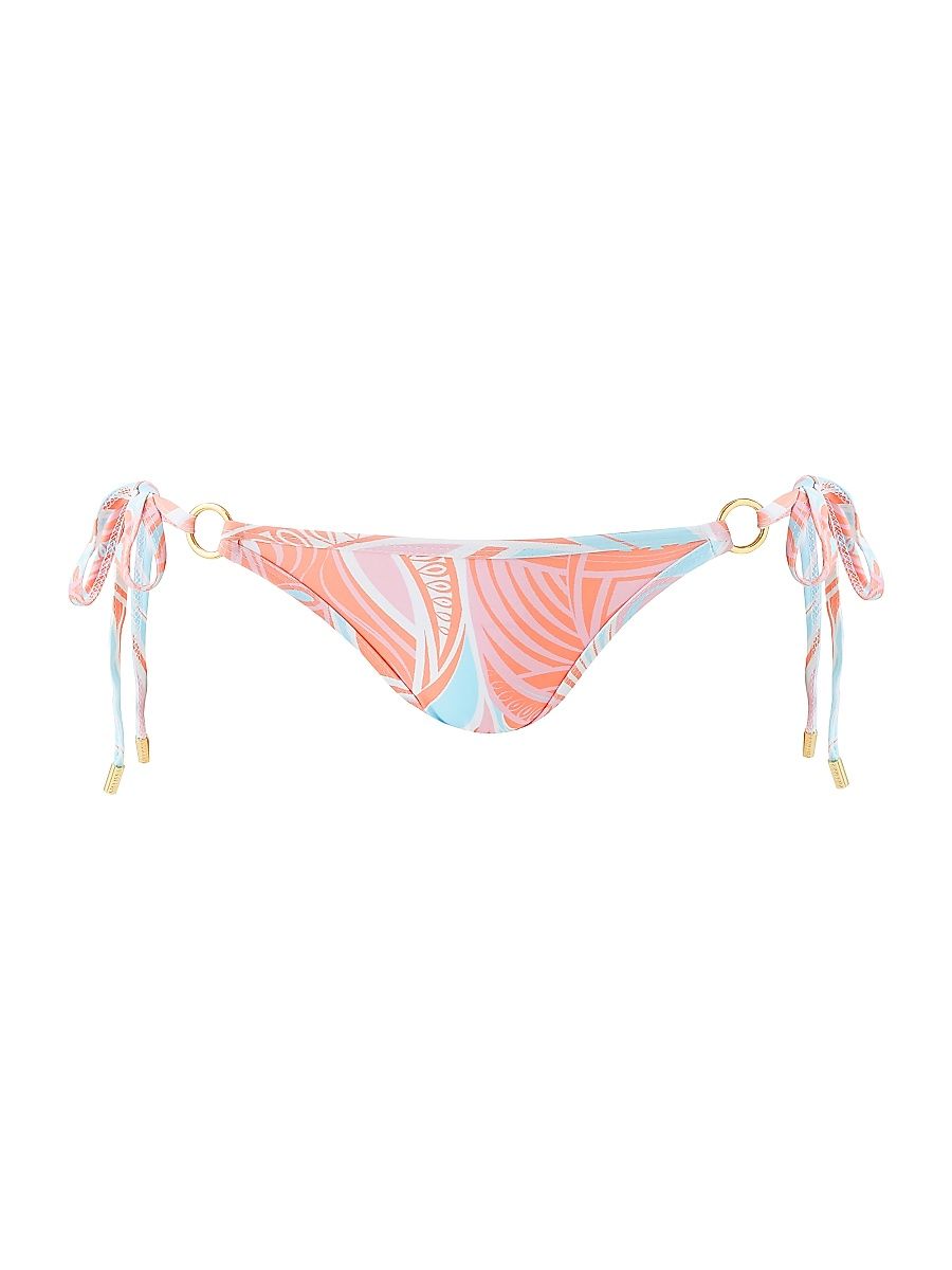 Women's Cassis Printed Bikini Bottom - Cosmic - Size 12
