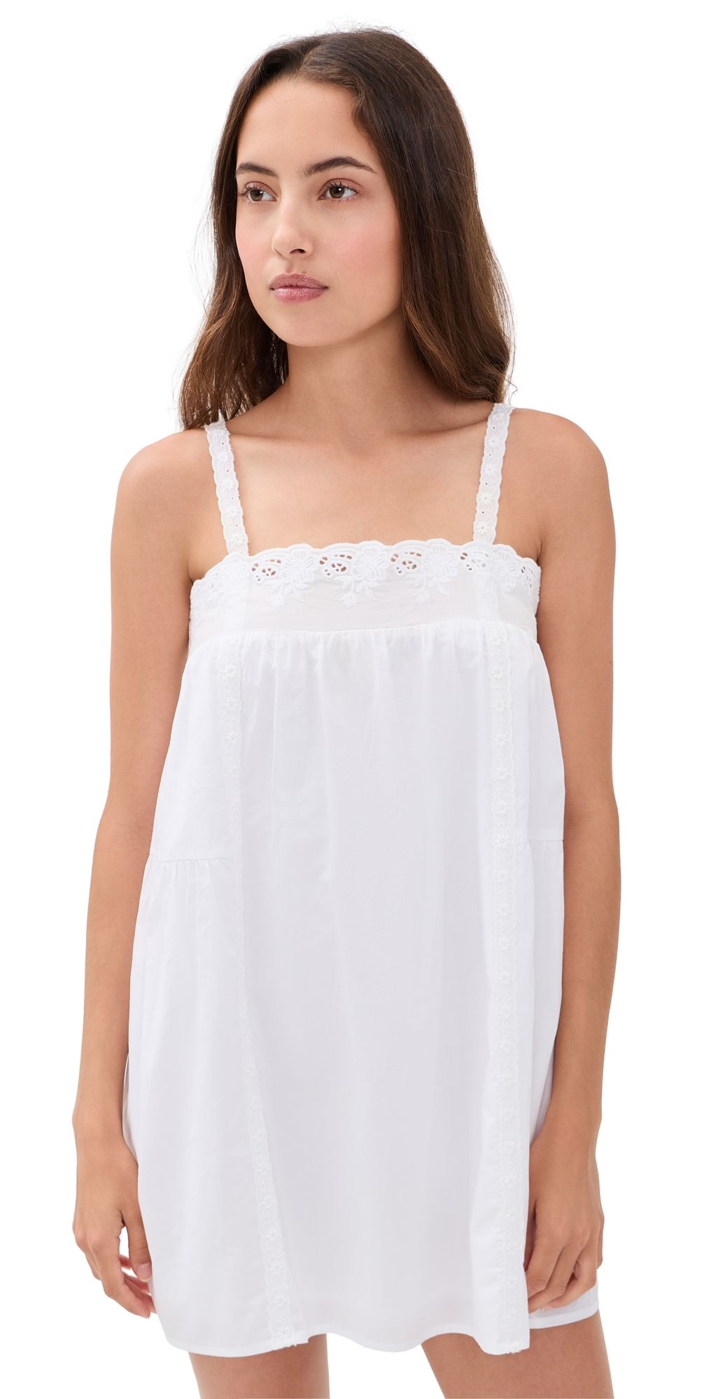 o. p.t Florence Cotton Dress White L