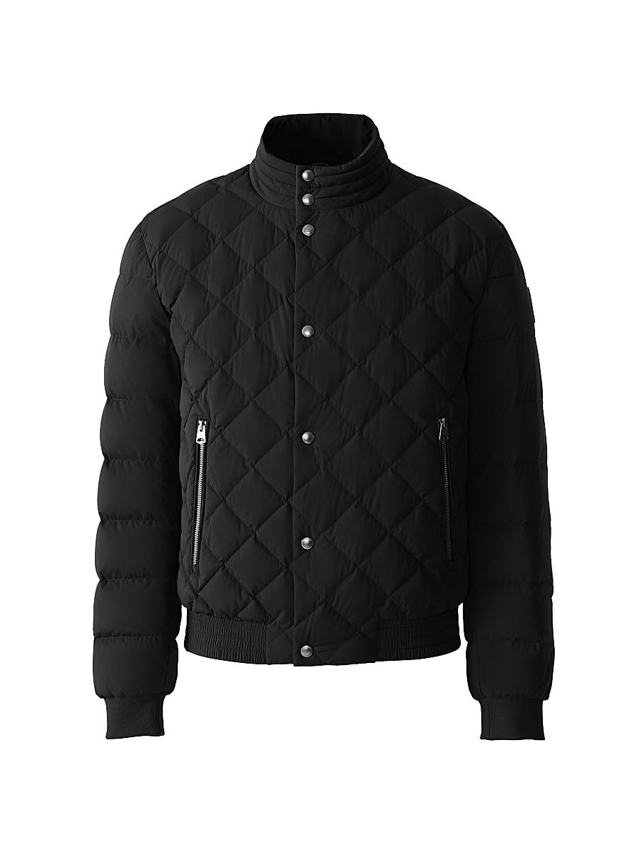 Men's Bodhi Quilted Jacket - Black - Size 46