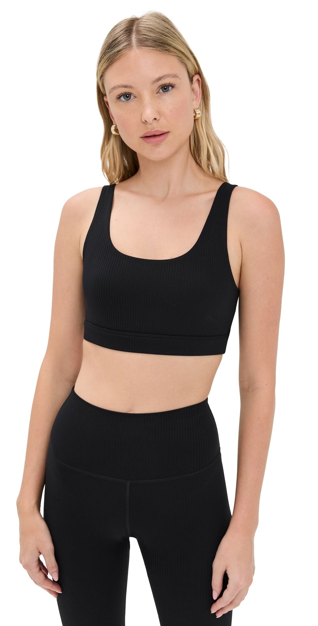 Splits59 Airweight Rib Bra Black XL