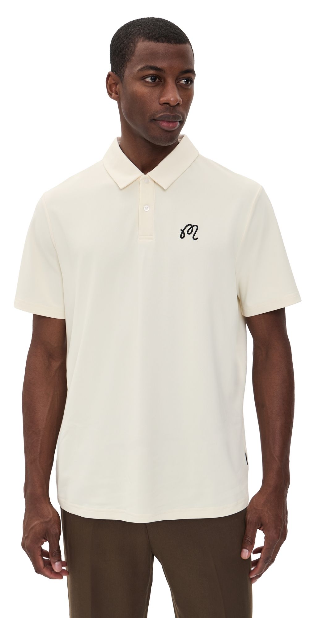 Malbon Fairway Polo Ivory S