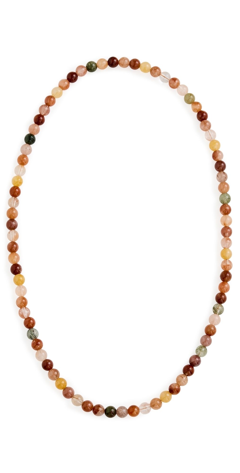 Alexa Leigh Beaded Necklace Natural One Size