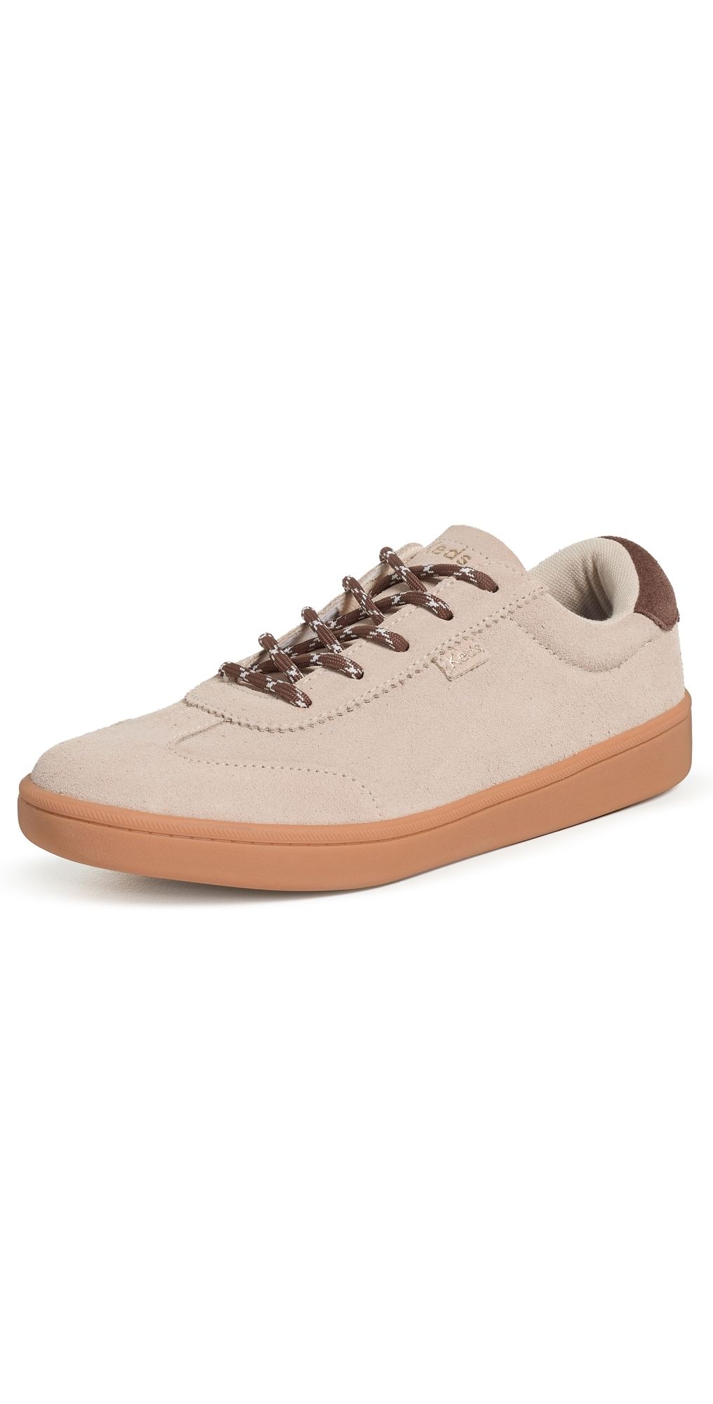 Keds Ace II T-Toe Sneakers Parchment/Chocolate 6.5
