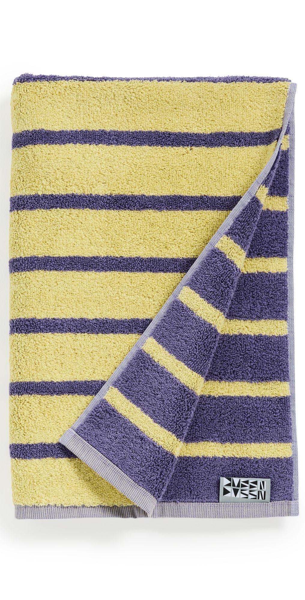 Dusen Dusen Hand Towel Yellow/Purple One Size