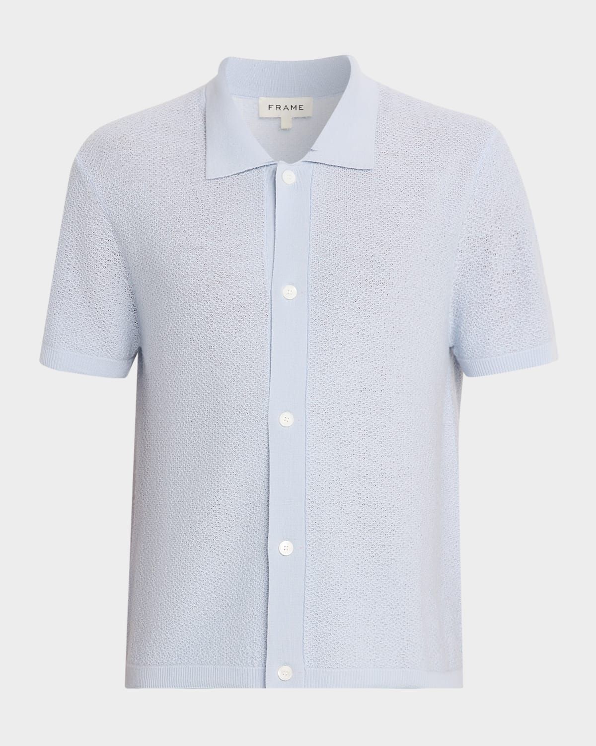Men & apos;s Textured Short-Sleeve Shirt