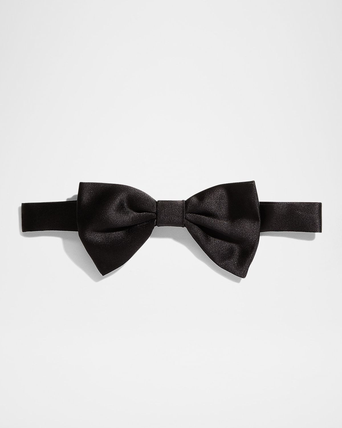 Men & apos;s Solid Silk Bow Tie