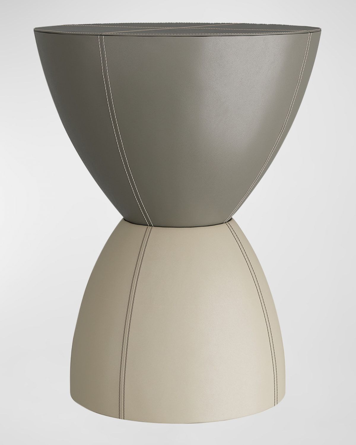 Yunjae Leather Accent Table