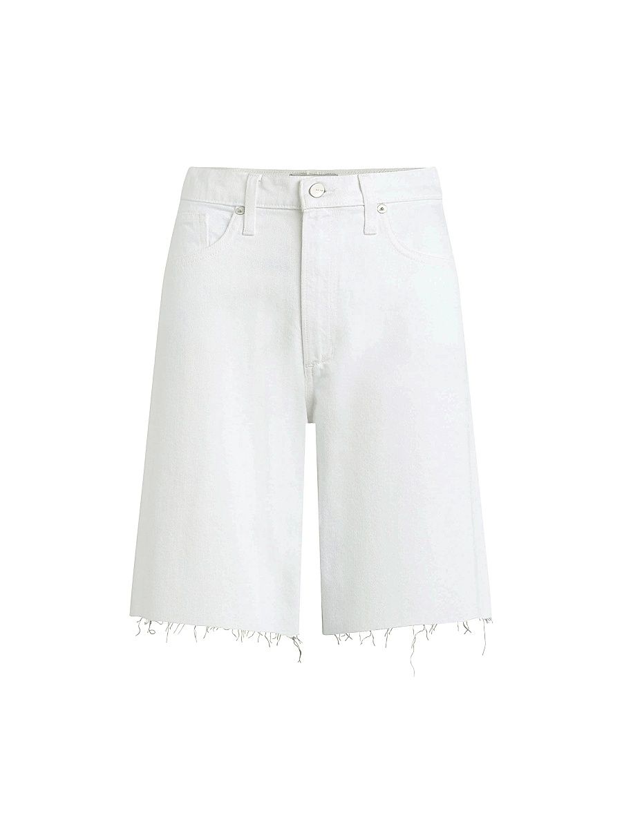 Women's The Ryan Bermuda Shorts - White - Size 31