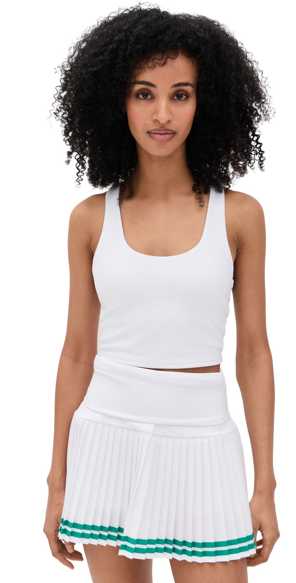 Beach Riot Yara Top Courtside White XS