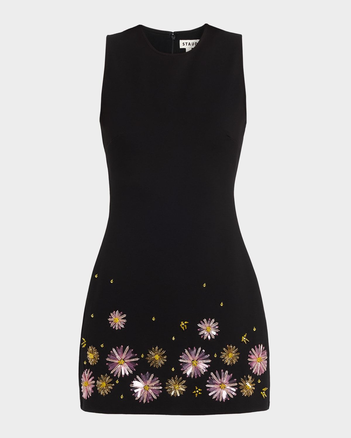 Mercer Glass Beaded Mini Dress