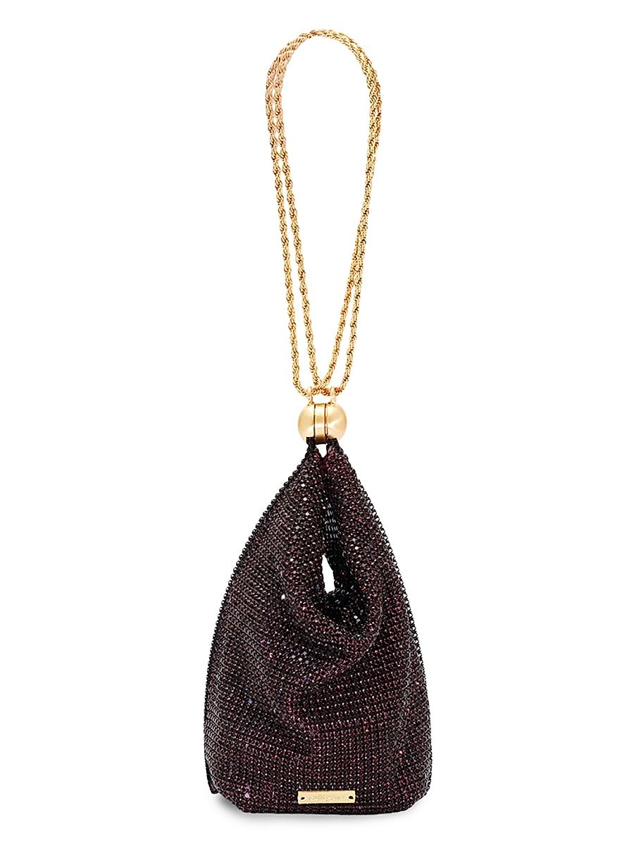 Women's Rue Glass Crystal Wristlet Bag - Chianti