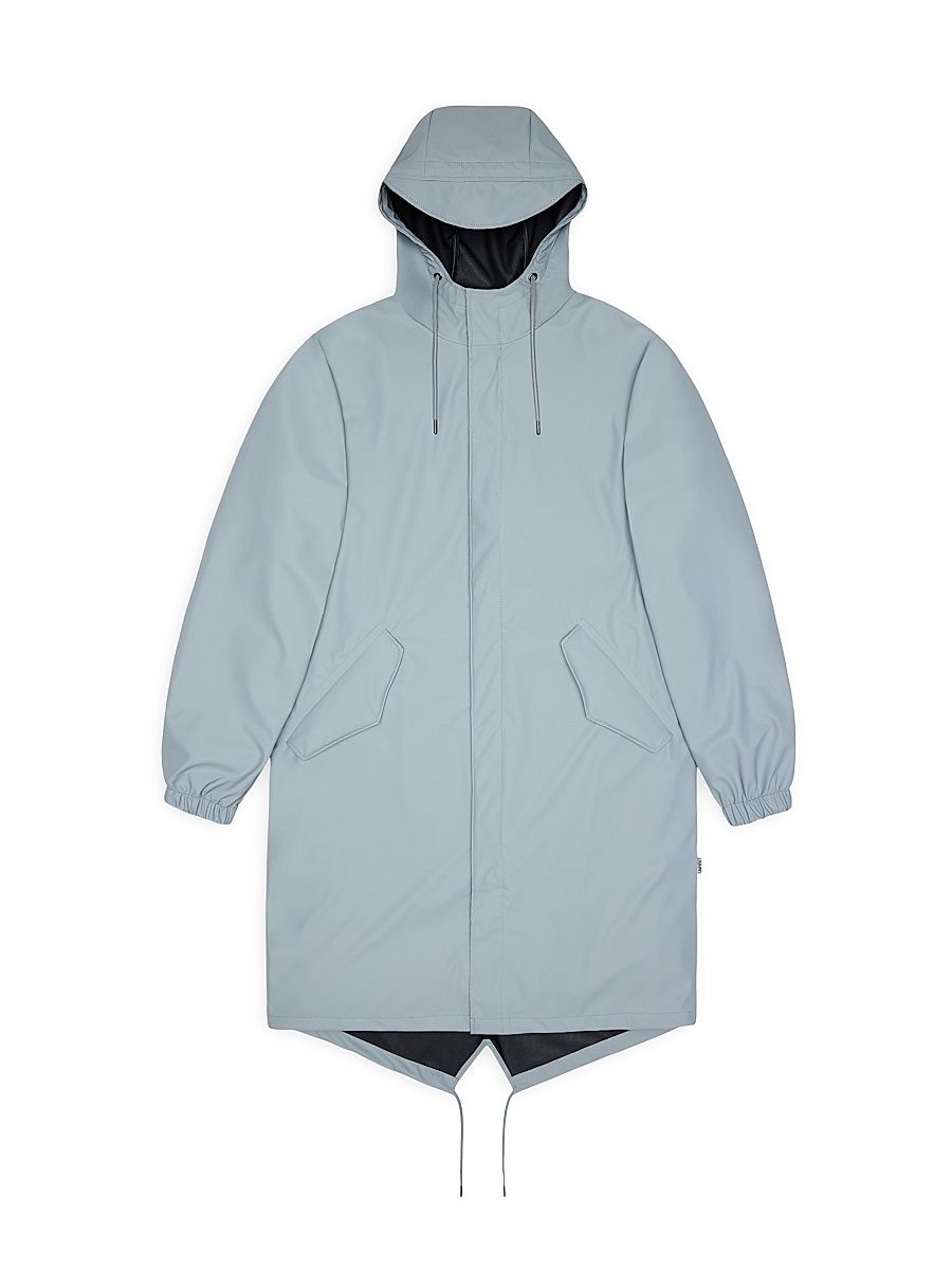 Women's Waterproof Fishtail Parka - Pool - Size XL