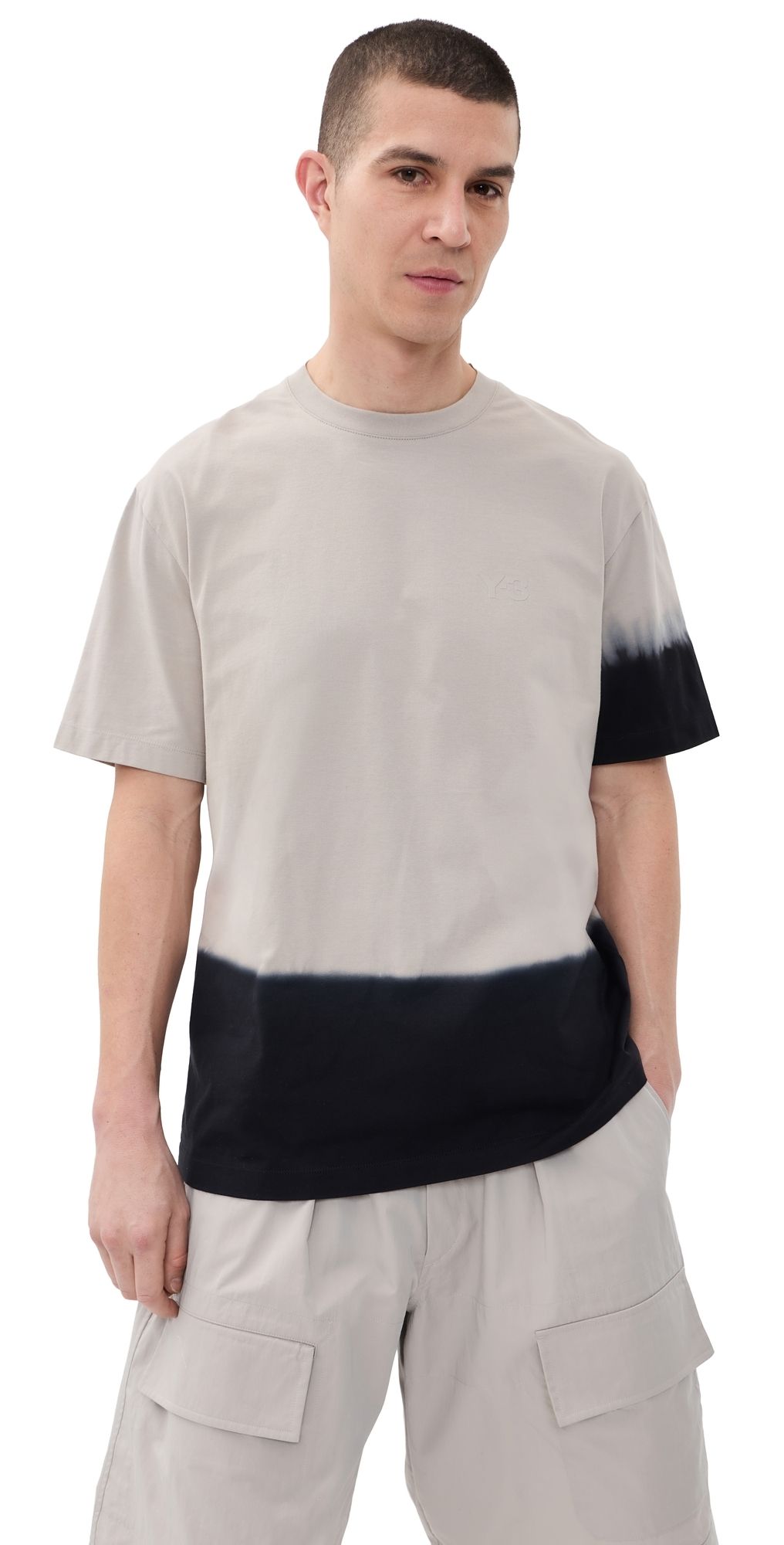 Y-3 Dip Tee Brown XL
