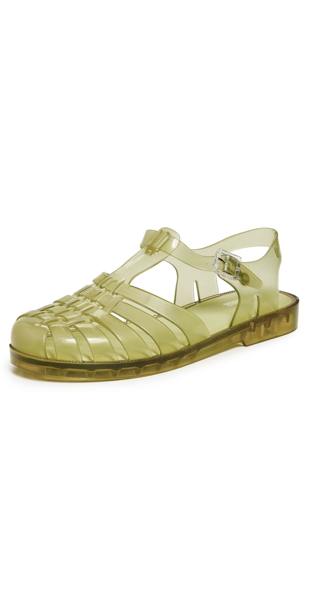 Melissa Possession Jelly Sandals Glass Green 10